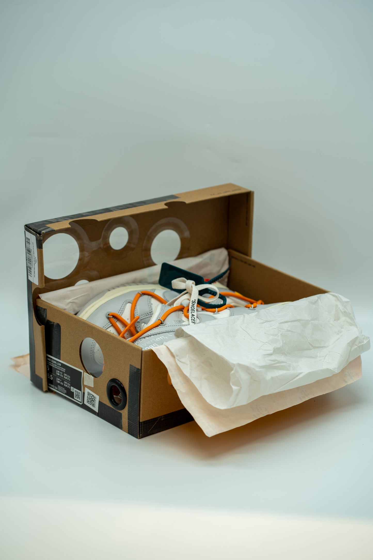 Pre-Owned Nike Dunk Low (M) Off-White Lot 44