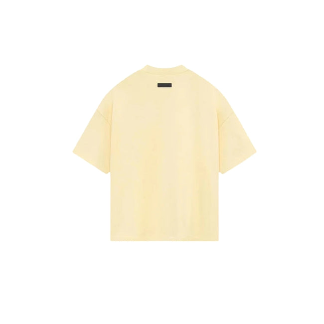 Fear of God Essentials Heavy Jersey Crewneck Tee Garden Yellow (FW23)