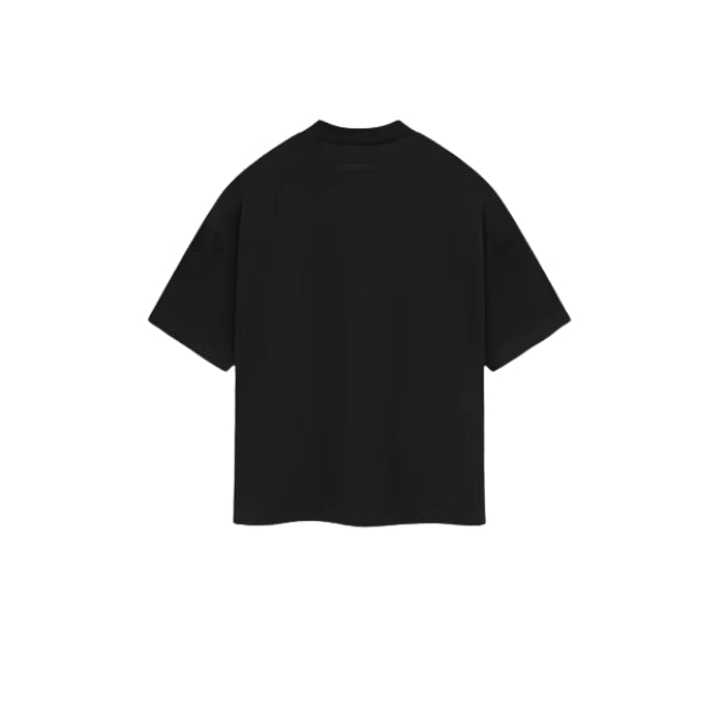 Fear of God Essentials Heavy Jersey Crewneck Tee Jet Black (SS24)