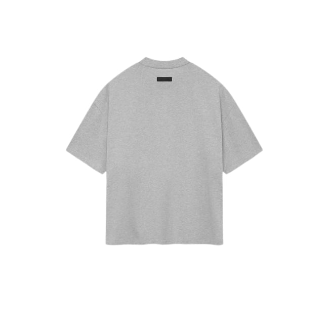 Fear of God Essentials Heavy Jersey Crewneck Tee Light Heather Grey (SS24)