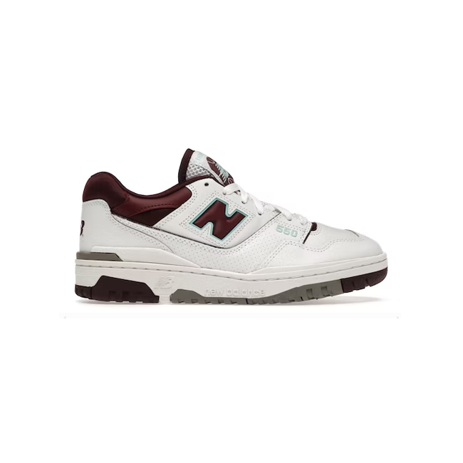 New Balance 550 M Burgundy Cyan The Valley Store Ph