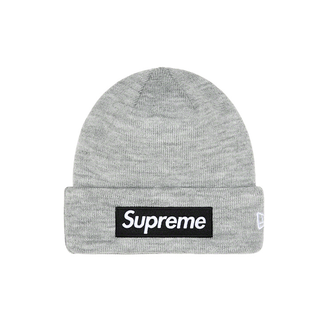 Supreme Beanie Box Logo FW22 Heather Grey The Valley Store Ph