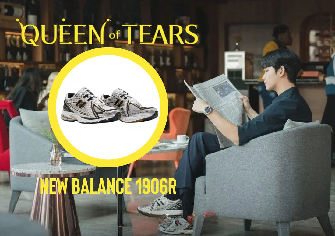 New Balance 1906R 'Metallic White Gold' seen on Queen of Tears