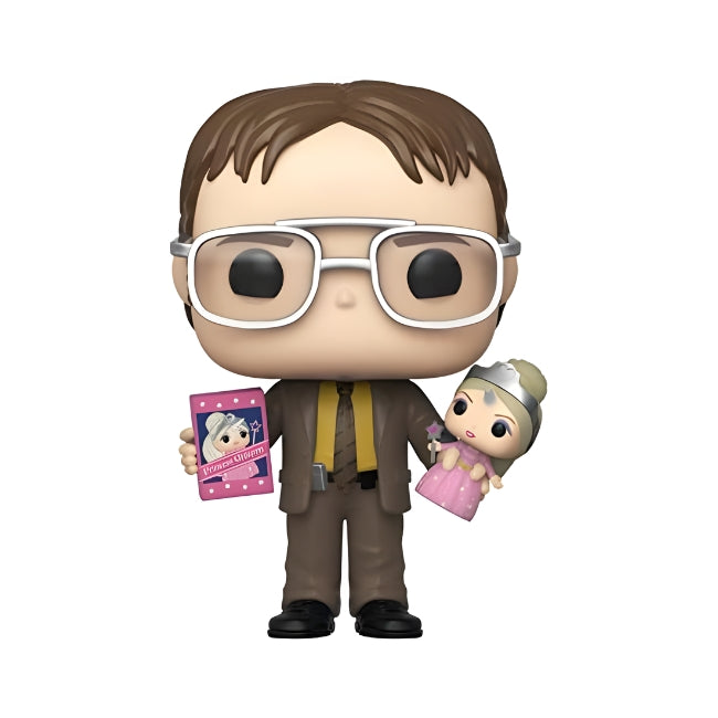 Funko Pop The Office Dwight Schrute with Princess Unicorn