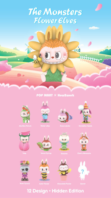 Pop Mart The Monsters Flower Elves Single Blind Box