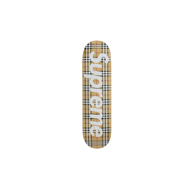 Supreme burberry sakteboard deck beige | The Valley Store PH