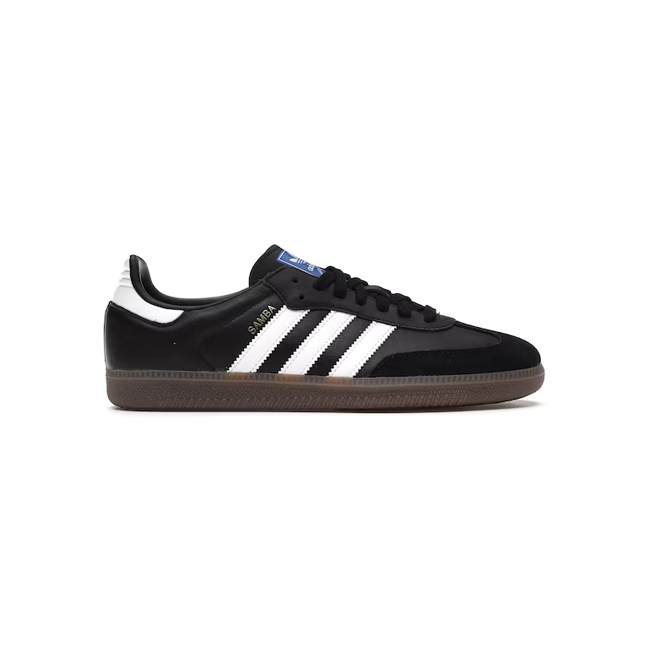 Adidas samba og black white gum