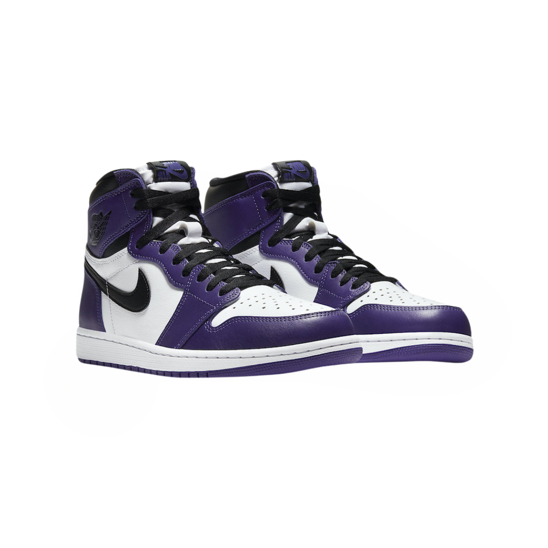 Jordan 1 High (M) Court Purple White