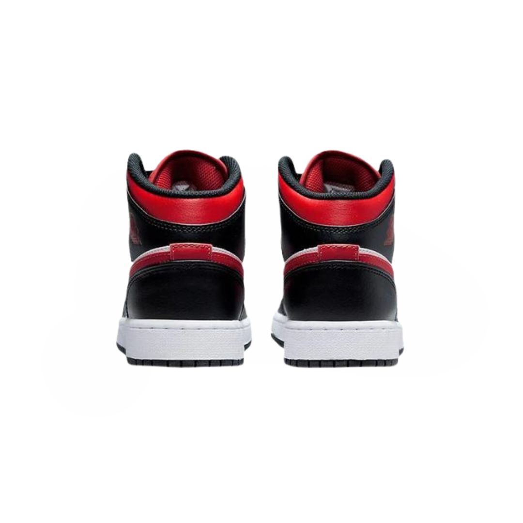 Jordan 1 mid black fire red | The Valley Store PH