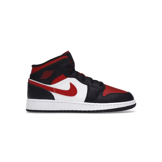 Jordan 1 mid black fire red | The Valley Store PH