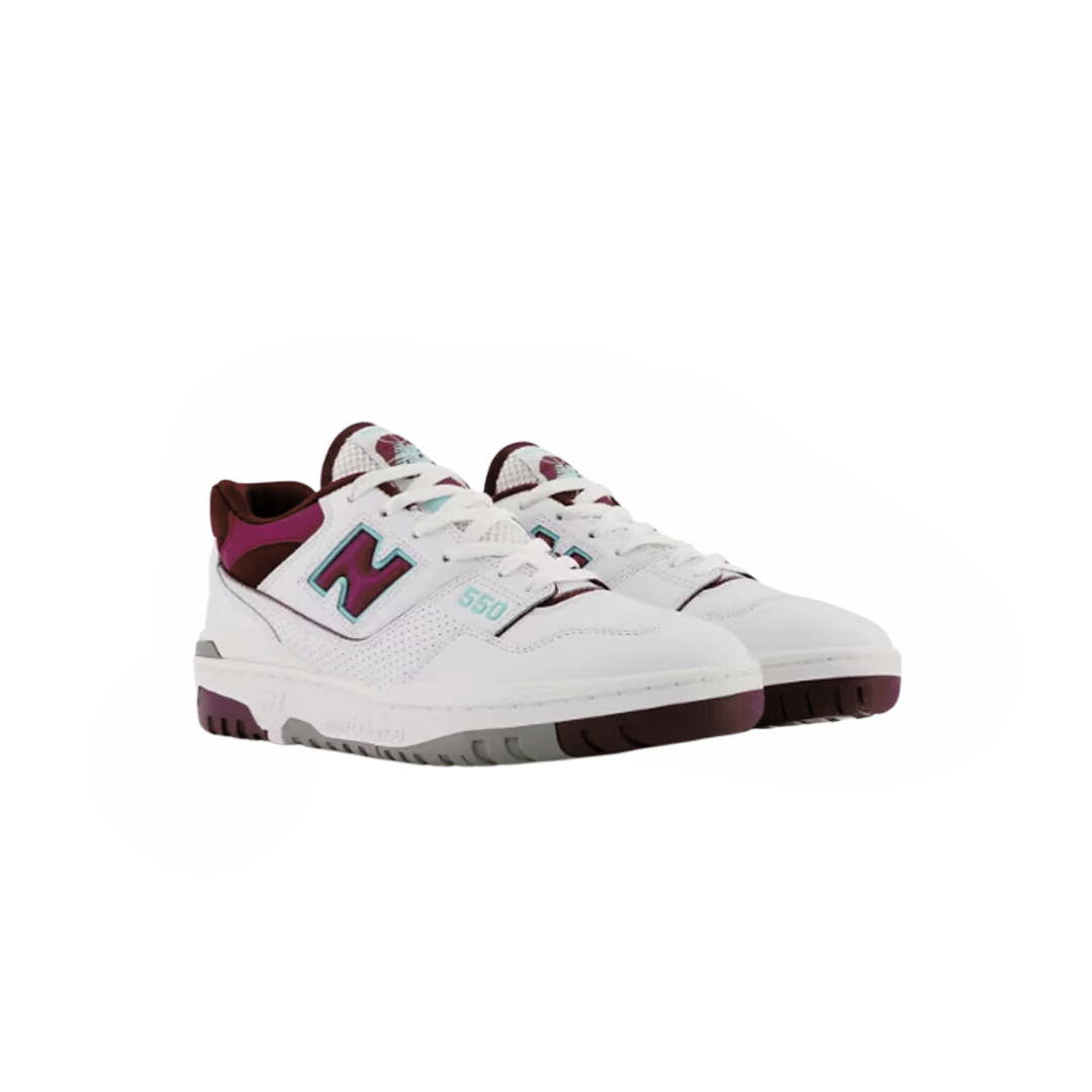 New balance 550 burgundy cyan | The Valley Store PH