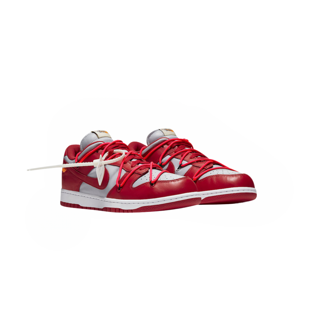 Nike dunk low off white university red | The Valley Store PH