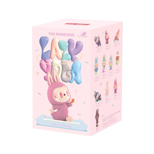 Pop Mart The Monsters Lazy Yoga Series Figures Single Blind Box