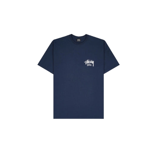 Stussy Tee Seoul Navy