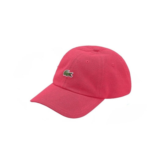 Supreme 6-Panel Hat LACOSTE Pique Pink