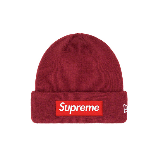 Supreme beanie box logo fw22 cardinal | The Valley Store PH