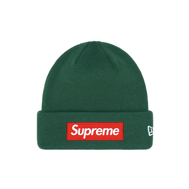 Supreme Beanie Box Logo (FW22) Dark Pine