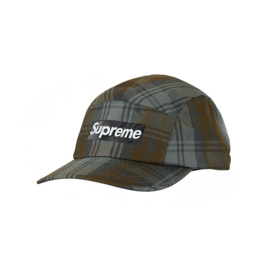 Supreme Camp Cap GORE-TEX Tech Olive Plaid