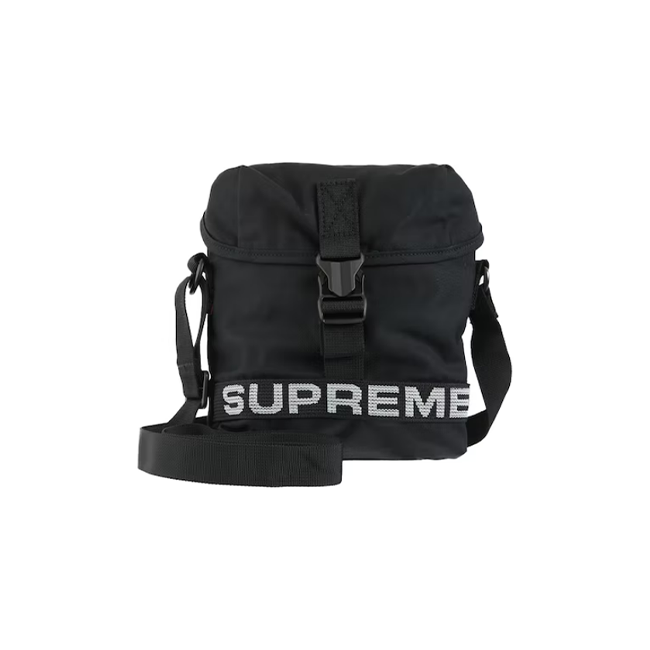 Supreme field side bag black | The Valley Store PH