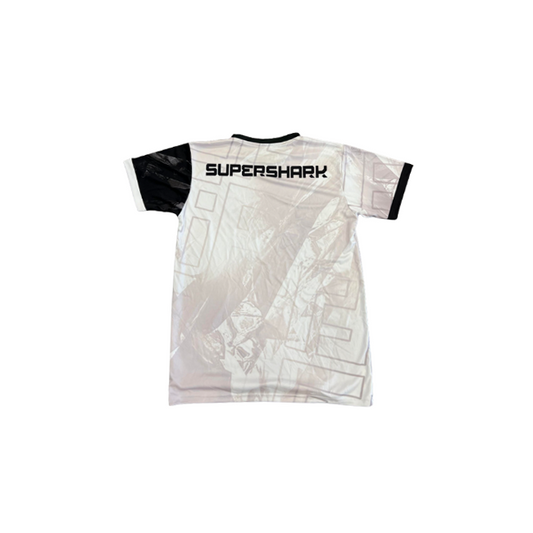 The valley jersey tee supershark white | The Valley Store PH