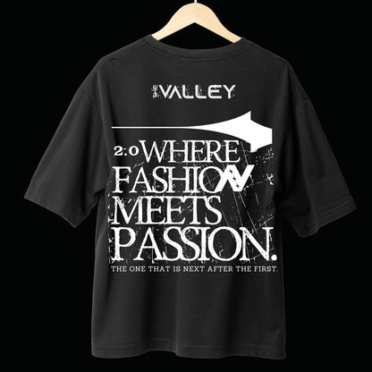 The Valley Tee Where Fashion Meets Passion 2.0 Black